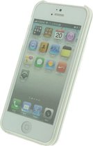 Apple iPhone SE (2016) Hoesje - Xccess - Edge Serie - Hard Kunststof Backcover - Wit - Hoesje Geschikt Voor Apple iPhone SE (2016)