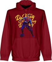 Frenkie de Jong Barcelona Script Hoodie - Kinderen - 92/98