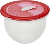 MICRO CLIP DOOS ROND 16X12 -  1.5 L TRANSP/ROOD KEEEPER OK 14438