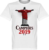 Flamengo 2019 Champions Christ T-Shirt - Wit - L