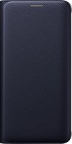 Samsung flip wallet - blauw zwart - voor Samsung G928 S6 edge+
