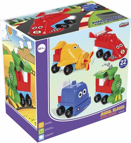levenslang Prijs Bezit Pilsan - speelgoed auto's Jongens - Vanaf 1 jaar - 22 stuks- Speelgoed  Autos - BPA vrij | bol.com