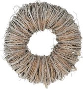 Kransen - Twig Wreath 20x7cm White-wash