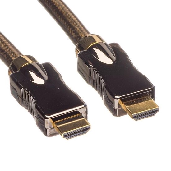 Câble HDMI Ultra HD avec Ethernet, 4K, M/M, noir, 1,5 m