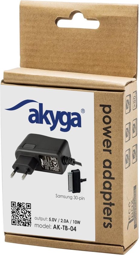 Akyga AK-TB-04, Universel, Intérieure, 110-240 V, 55 +/- 5 Hz, 10 W, 5 V