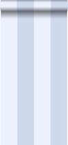 Origin behang streep lichtblauw - 346810 - 53 x 1005 cm