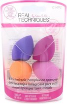 Real Techniques 4 Mini Miracle Complexion Sponges - Make-up spons