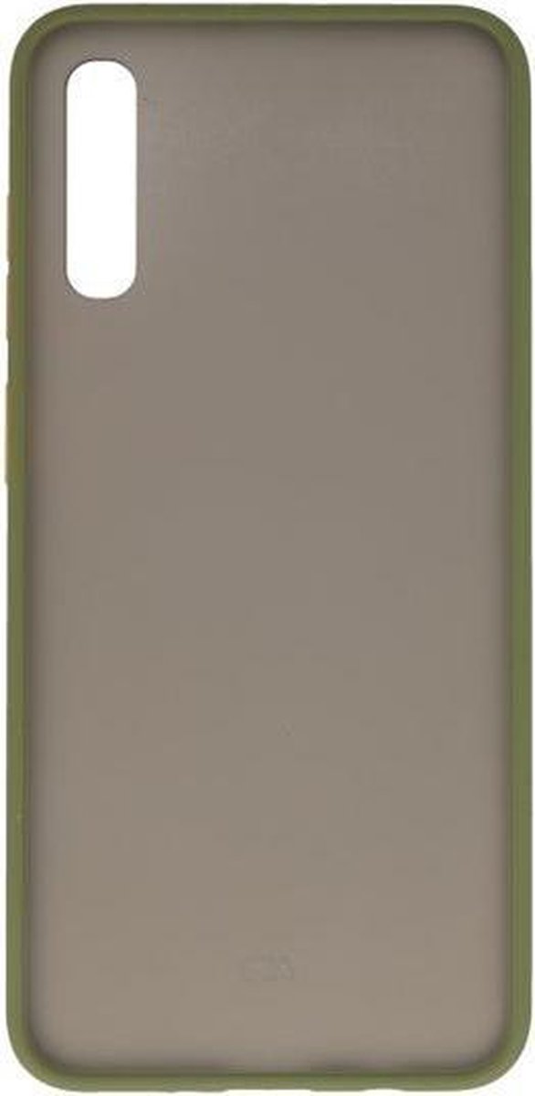 Kleurcombinatie Hard Case voor Samsung Galaxy A70 Groen