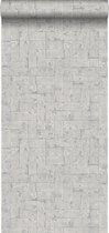 Origin Wallcoverings behangpapier bakstenen lichtgrijs - 347570 - 53 cm x 10,05 m