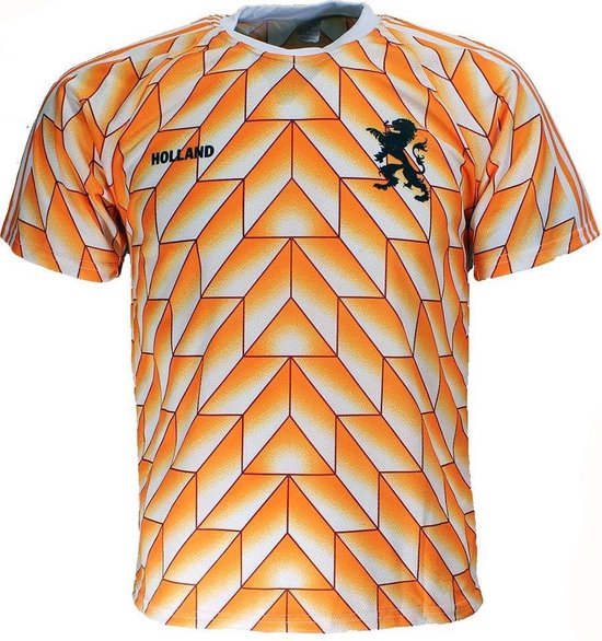 Gronden Verwachting Bewust Nederlands Elftal '88 Replica Voetbal T-Shirt Oranje, Maat: 4XL | bol.com