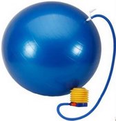 Fitness Ball - Gymbal - Yoga Ball - Pompe incluse - Anti Burst - Bleu: 65cm