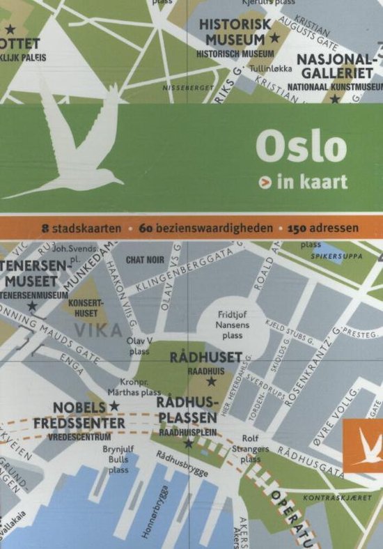 Dominicus stad-in-kaart - Oslo in kaart