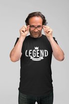 Legends Since 40 years ago | Maat M | 40 Jaar 1980 |Vrouw Man Mannen | Verjaardagscadeau | Humor | Verjaardag Tekst cadeau kado | Heren dames Tip