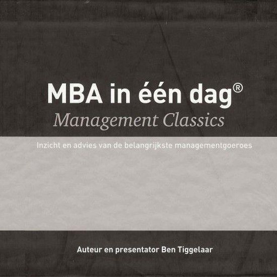 Management Classics - cover