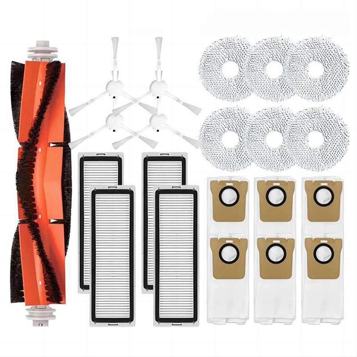 Vervangende accessoireset voor Mijia All-in-One Robot D10 Plus/D10s Plus/L10 Plus - 21 stuks - Compatibel met Dreame X10 Robotstofzuiger