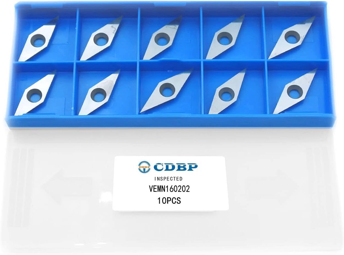 Wood Turning Tools Carbide Tipped 10x28x2.5mm Diamond Carbide Cutter Inserts For Turning Chisels and Woodworking Lathe - ShopVlot