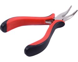Go Go Gadget - Gebogen Tang - Extension Tool - Inzet- en Verwijderingstang - Microring Tool - 1 stuk - Rood/ Zwart