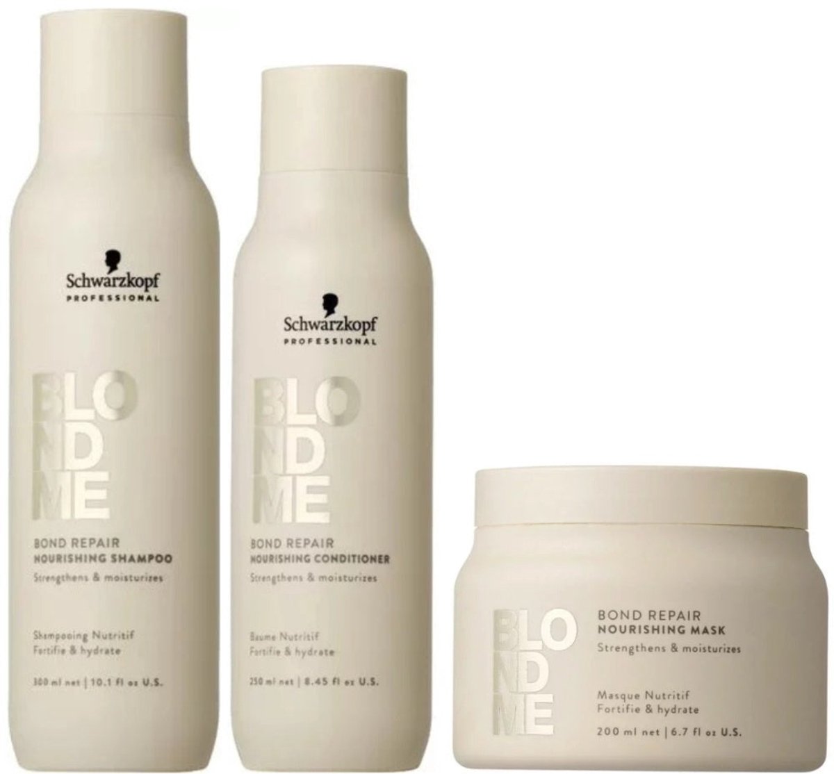 Schwarzkopf - BLONDME Nourishing XL Set - 300+250+200ml
