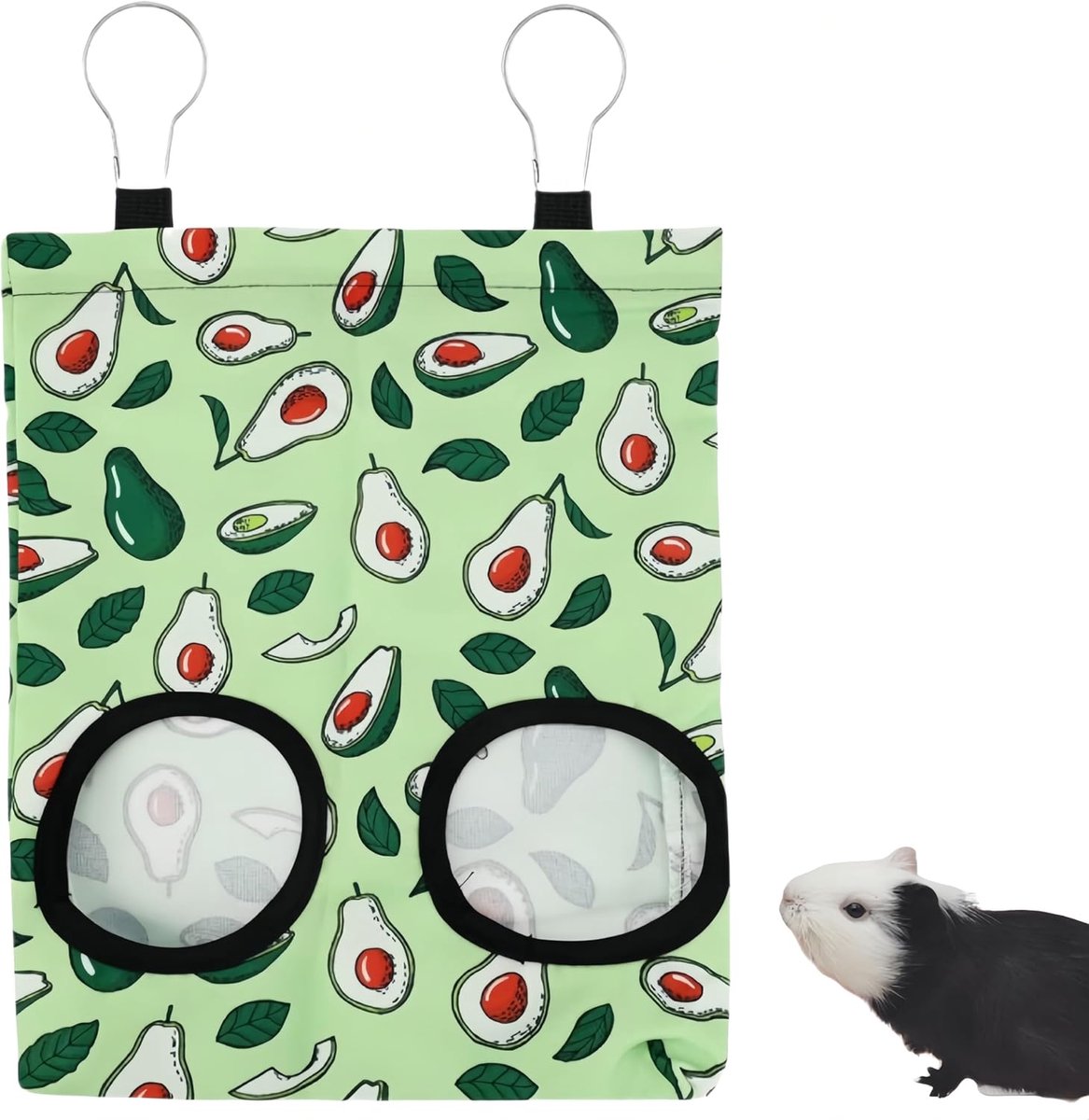 Tas voor hooivoederstation - hooi voor konijnen en cavia's - hangend voederhuisje