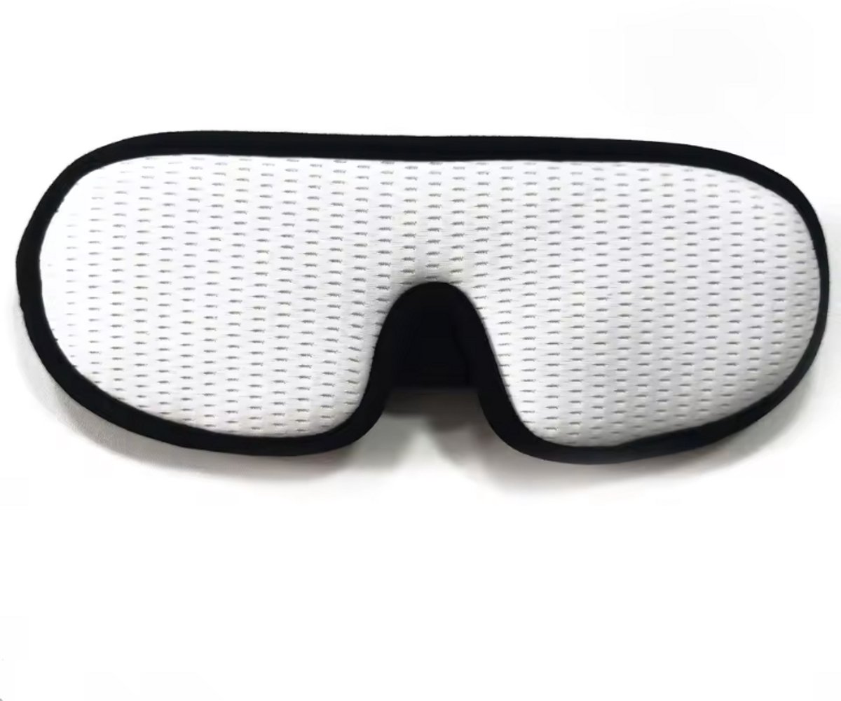 Superzacht slaapmasker - Wit slaap masker - Reismasker - Oogmasker - Verduisteren - Dik slaapmasker - Wit - CHPN