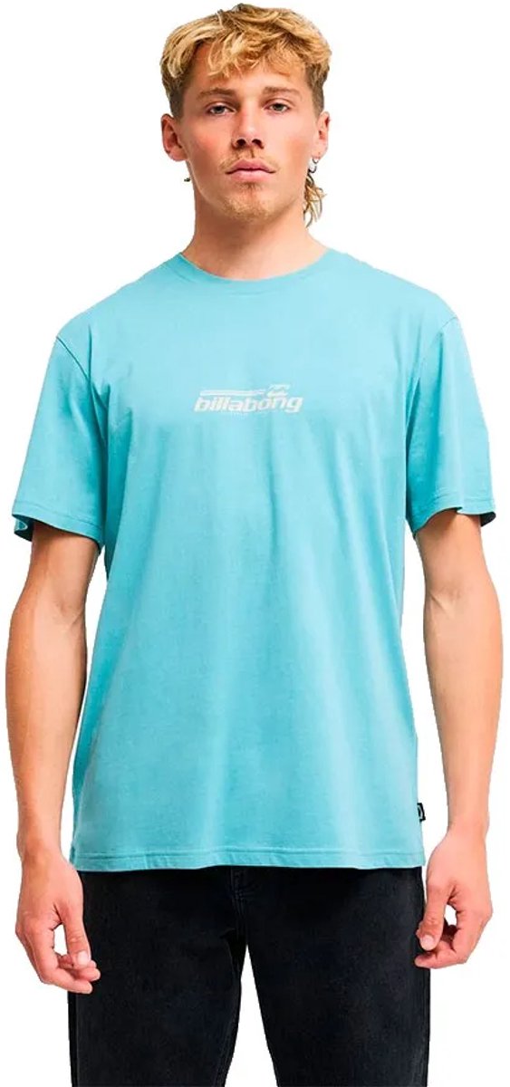 Billabong Word Mark T-shirt Met Korte Mouwen L Man Blauw