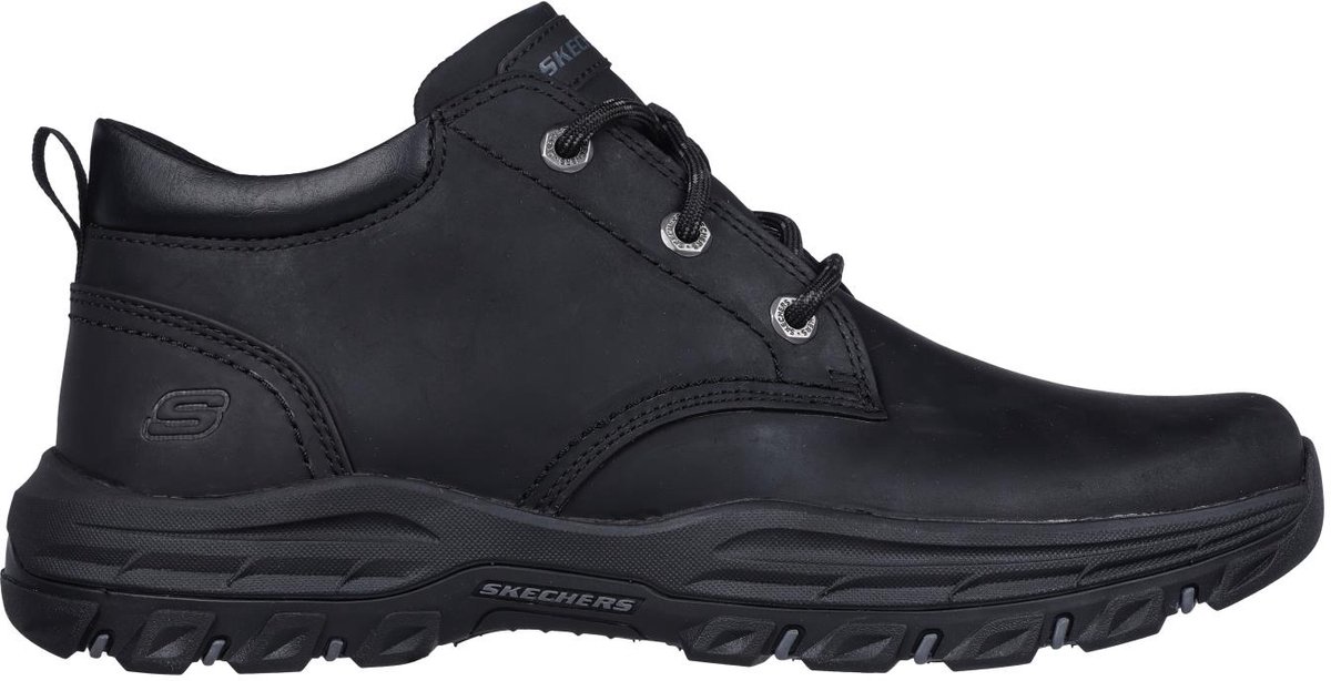 SKECHERS KNOWLSON RAMHURST, 204921-BLK, Male, Black Skechers Comfortable Shoes, Male, 204921-BLK, Black, 45.5