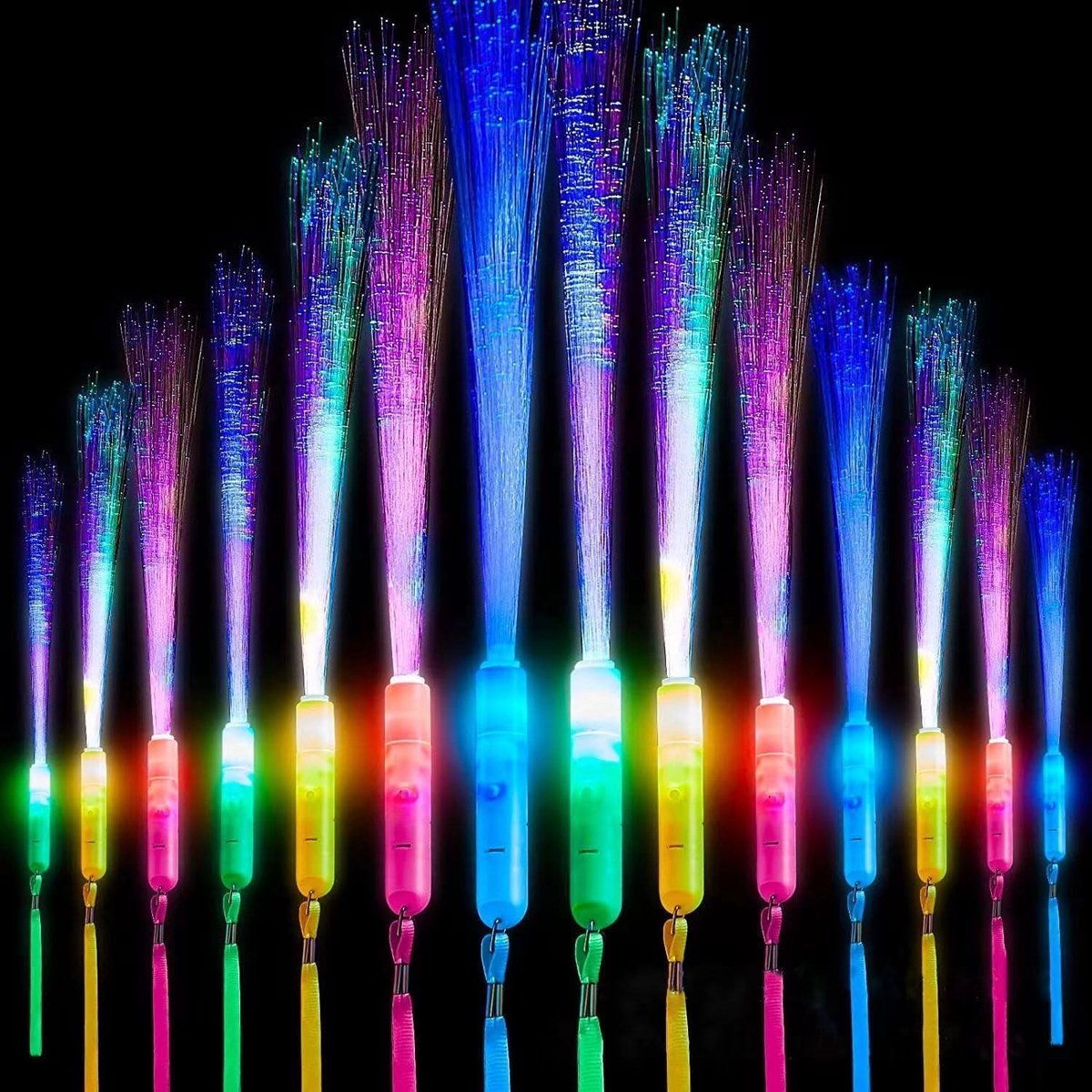 Solidchoice - Set van 72 LED Lichtstaven voor Feesten en Decoratie