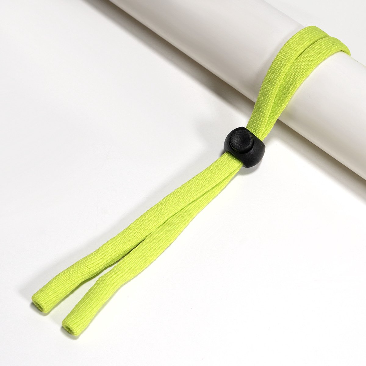 Antislipbrilkoordjes – Set van 5 – Houders voor sportzonnebrillen – Verstelbaar – Geschikt voor dames, heren en kinderen – Veilige brilkoordjes – Accessoires voor buitensporten -Fluorescerend groen