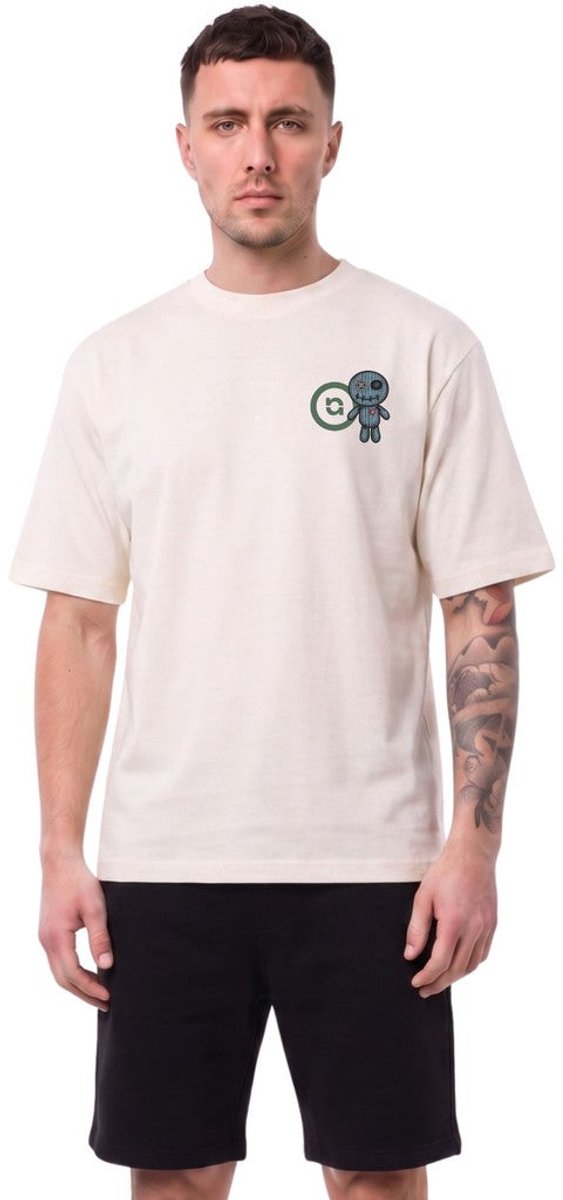 WRONG FRIENDS x UNO MALTA T-SHIRT 001 - COCONUT WHITE M