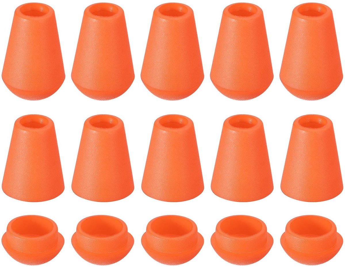 Solidchoice - 16 Stuks Plastic Koord Caps voor Rugzak en Touw