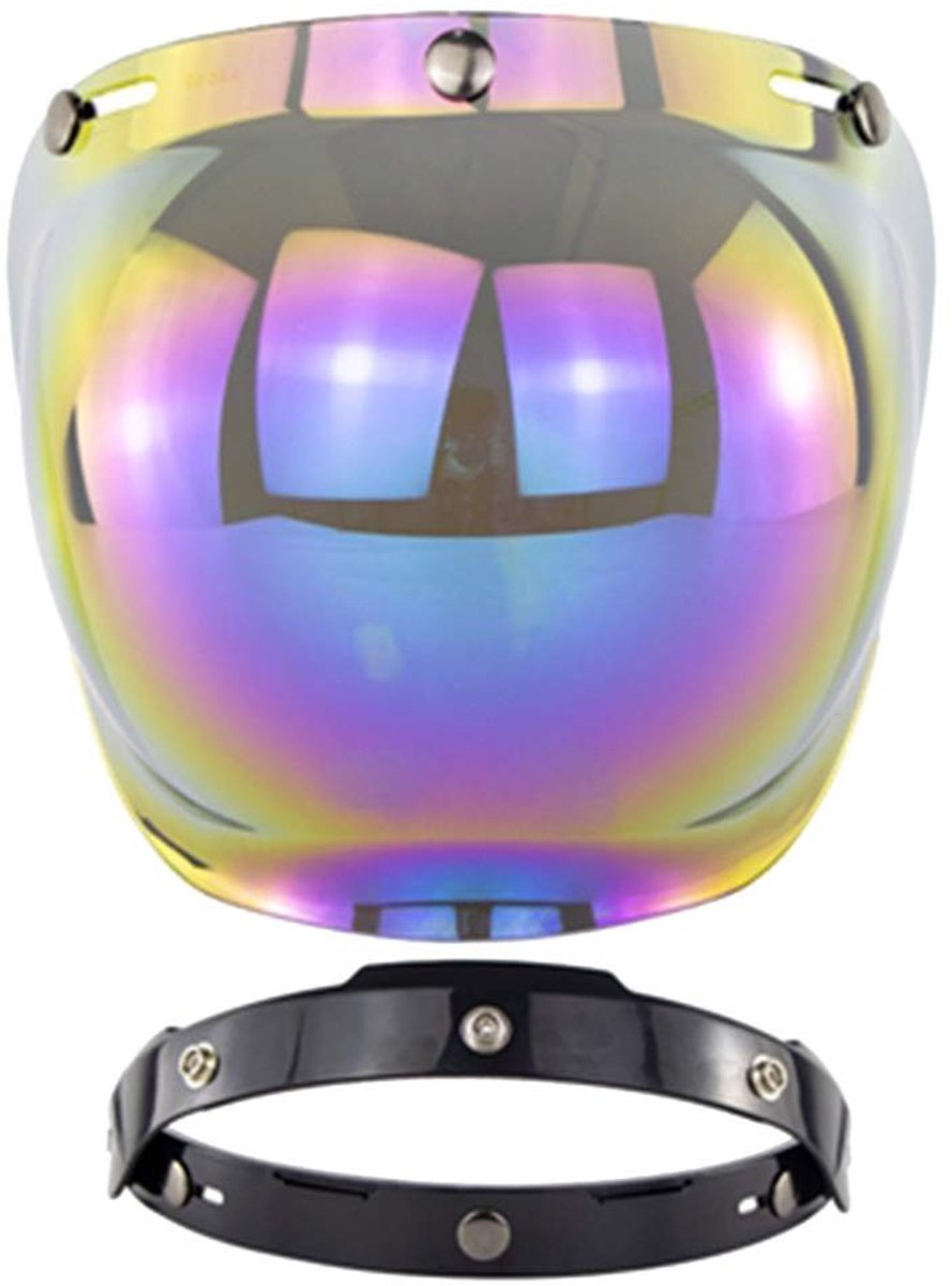 Solidchoice - Bubble Visor voor Open Motorhelmen