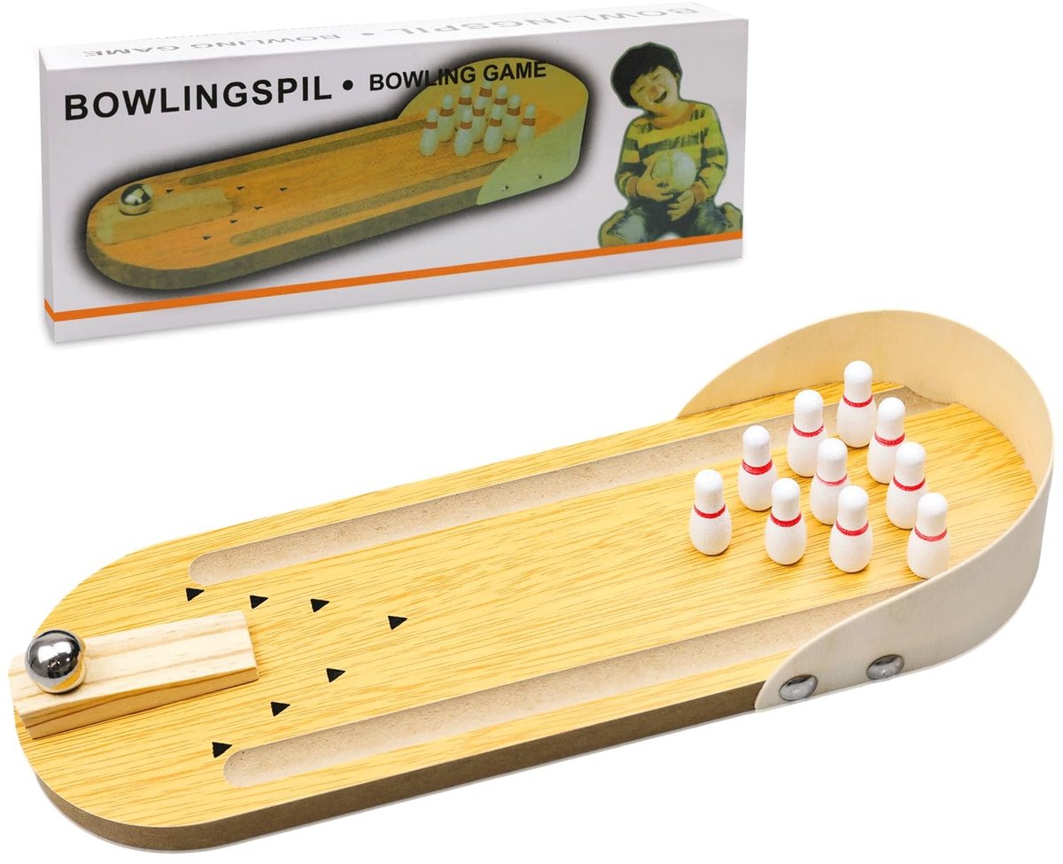 Solidchoice - Mini Bowling Spelset voor Thuis en Kantoor