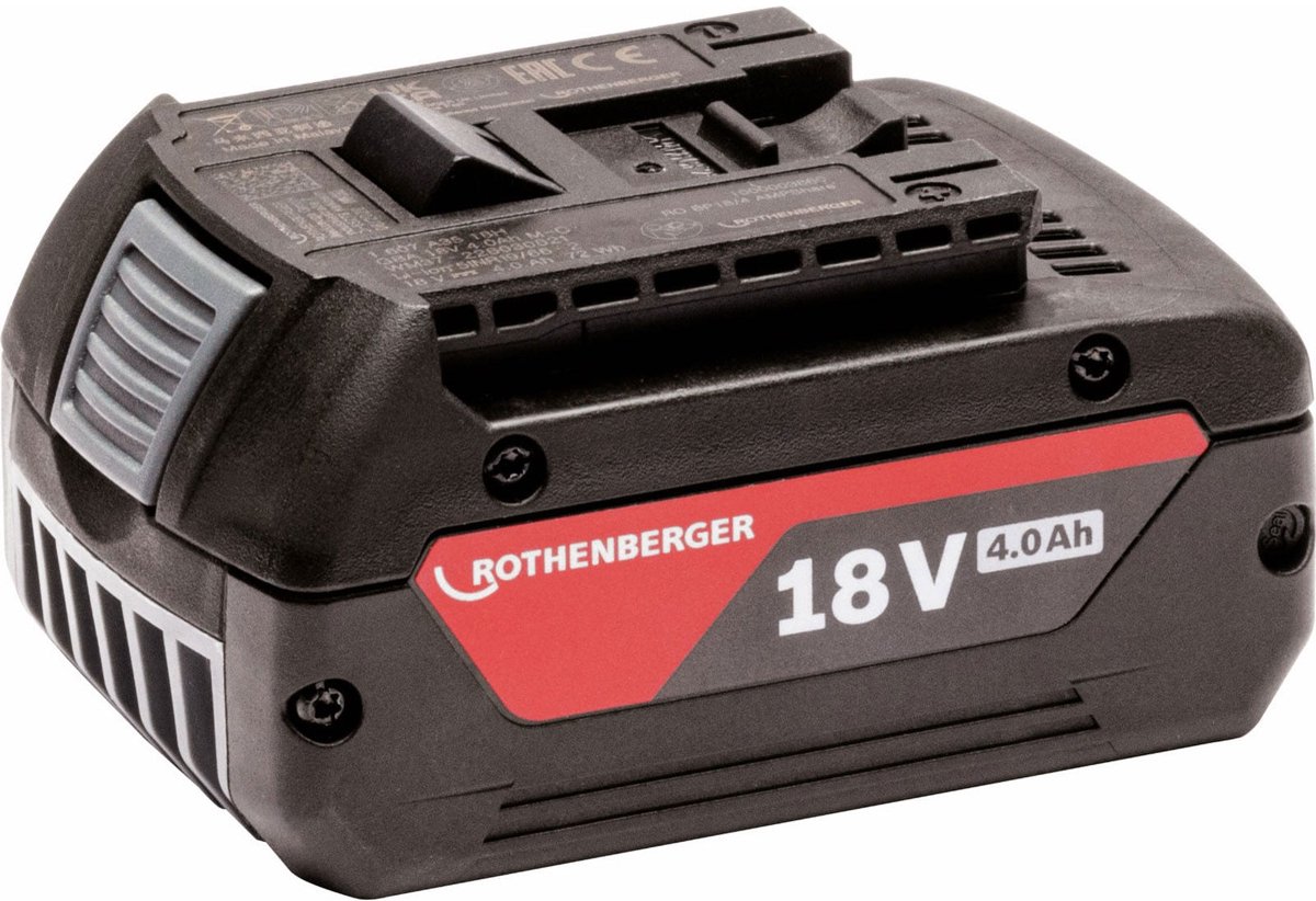 ROTHENBERGER RO BP18/8 Accu ProCORE, AMPS, EU, Basiseenheid - 1000003864