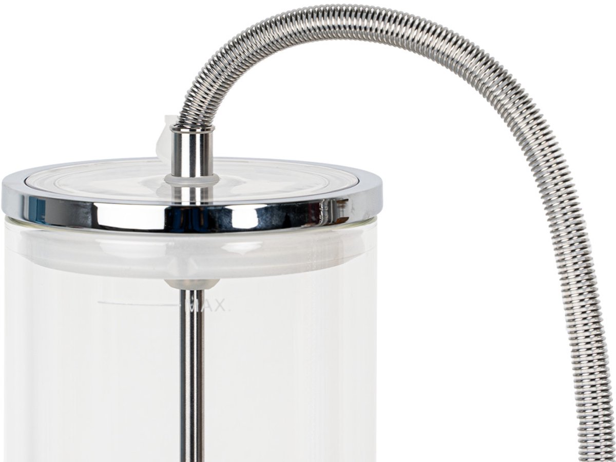 SORSO glazen melkpotje, 0,6 l – Helder glas