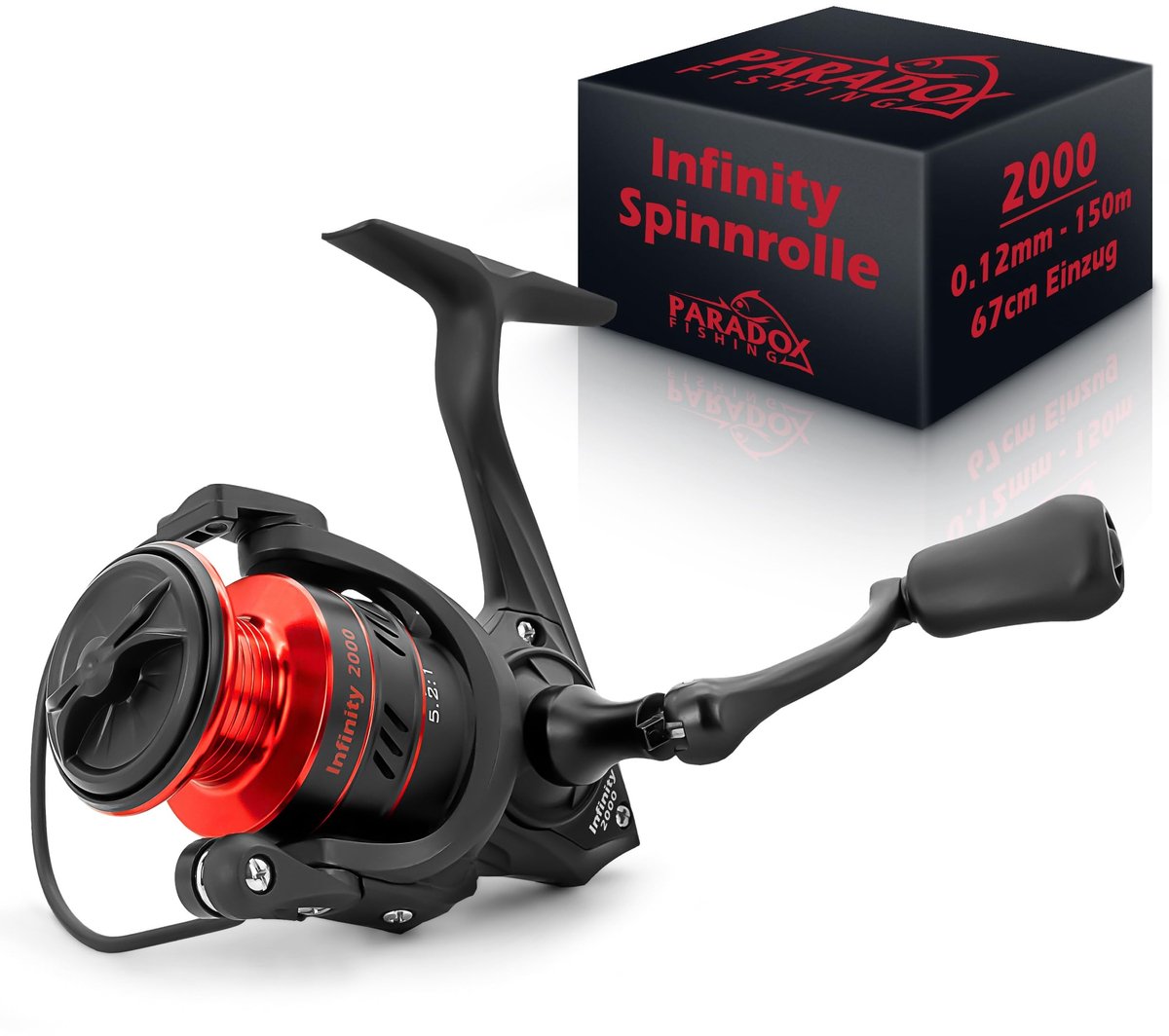 Solidchoice - Infinity Spinmolen 2000 voor Baars en Snoekvissen