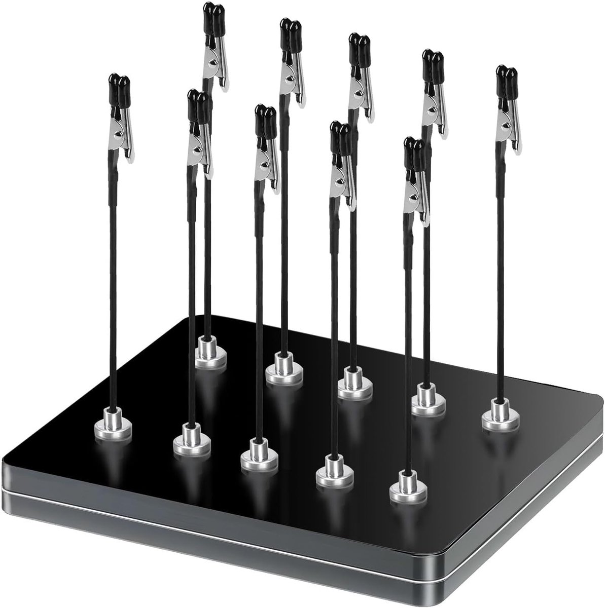 Professional Magnetic Third Hand Soldering Aid, 10 Crocodile Clips - ShopVlot