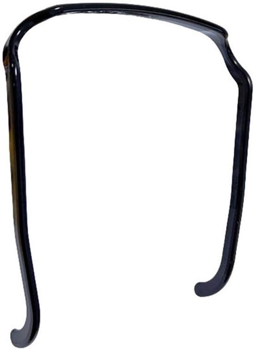Set van 2 Hoofdbanden voor Zonnebrillen, Onzichtbare Haarbanden, Plastic Hoofdband voor Volume en Stijl, Geschikt voor Mannen en Vrouwen met Krullend Haar