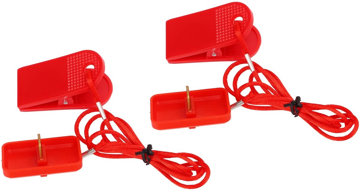 Solidchoice - 2 Stuks Universele Veiligheids Sleutels voor Loopbanden