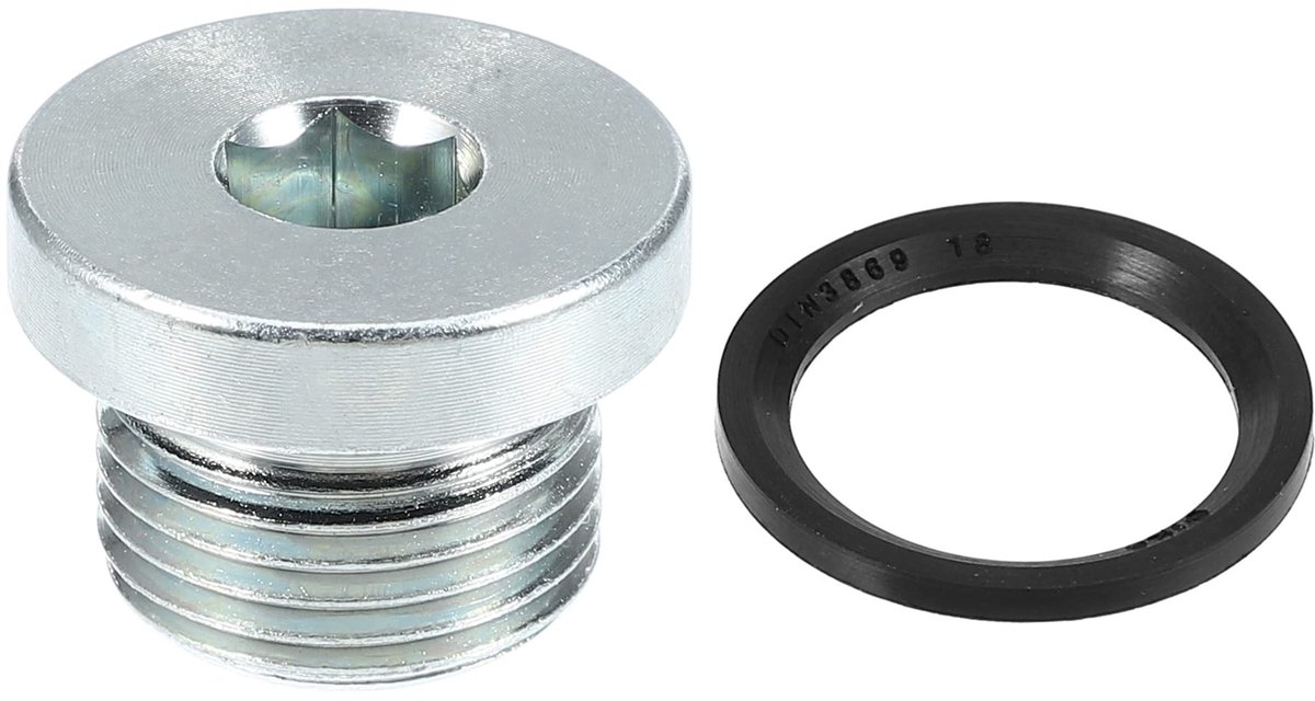 Solidchoice - Stalen Motorolie-Aftapplug M18x1.5 voor BMW