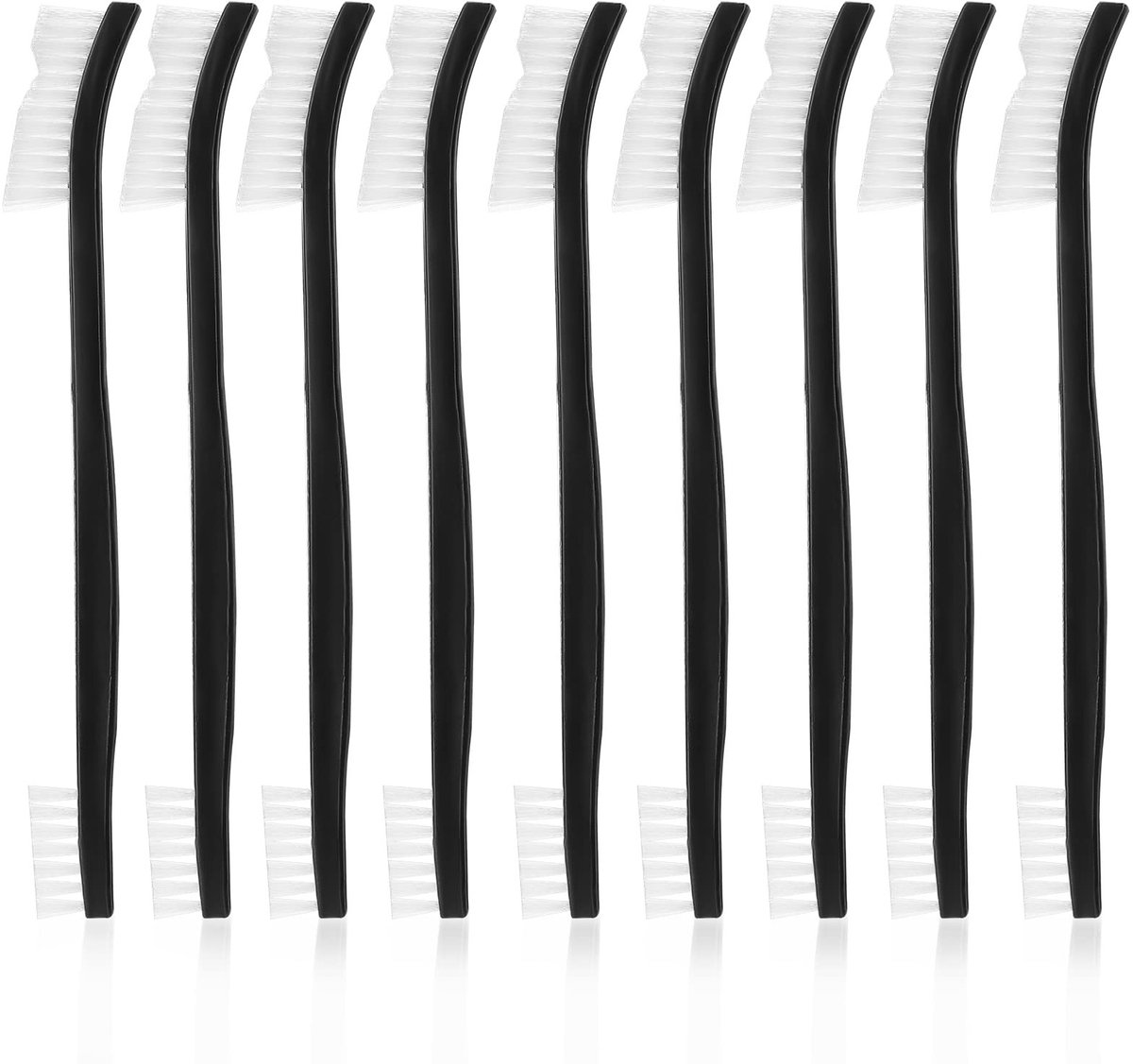 Solidchoice - Set van 9 Nylon Reinigingsborstels voor Kleine Ruimtes