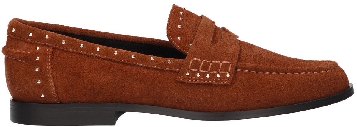 La Strada Loafer Cognac Leer - Damesschoenen - Maat - 41