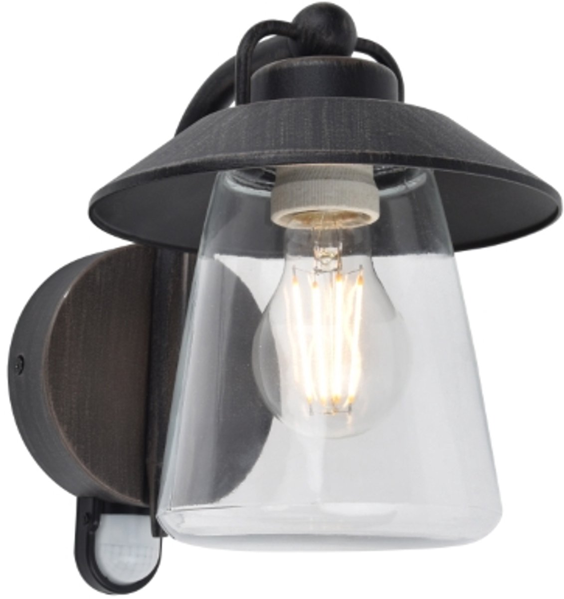 Lutec Cate - Wandlamp voor buiten met E27 retrofitting