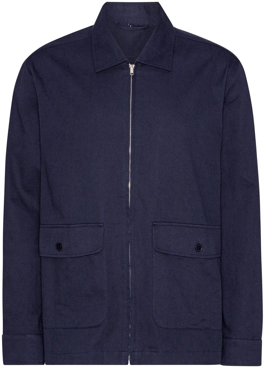 Neutral Twill Jacket NE67701 Blauw