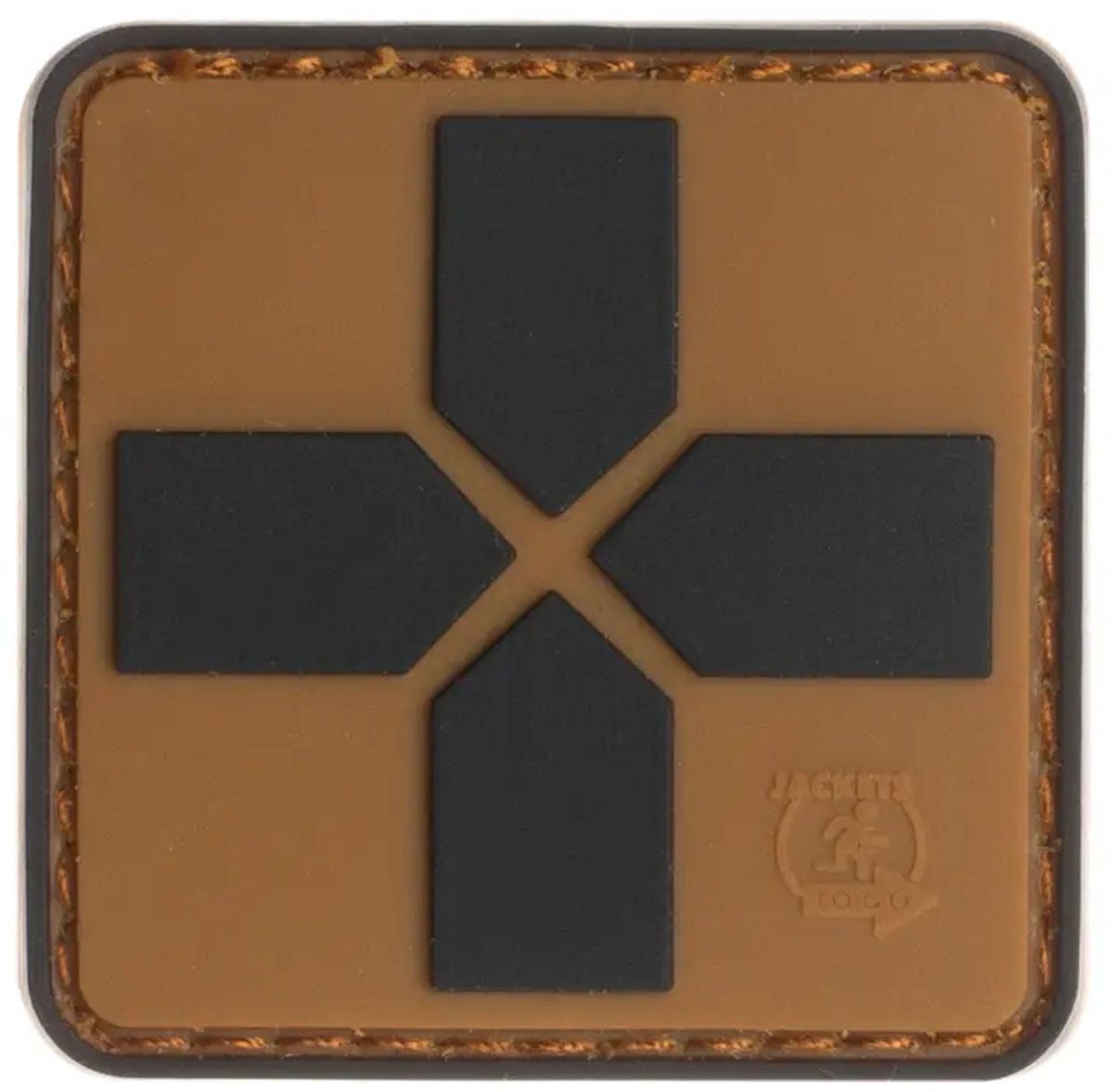 Rubberen badge JTG Red Cross