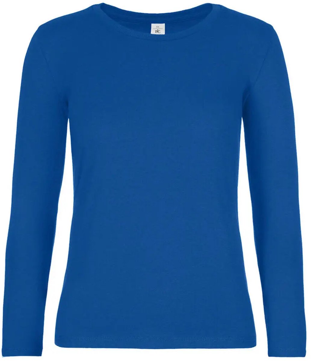Dames-T-shirt met lange mouwen B&C E190