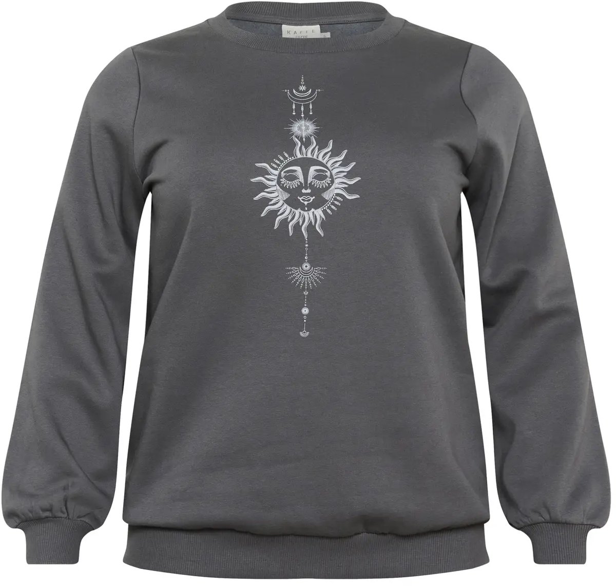 Dames sweatshirt KAFFE Curve Sunna