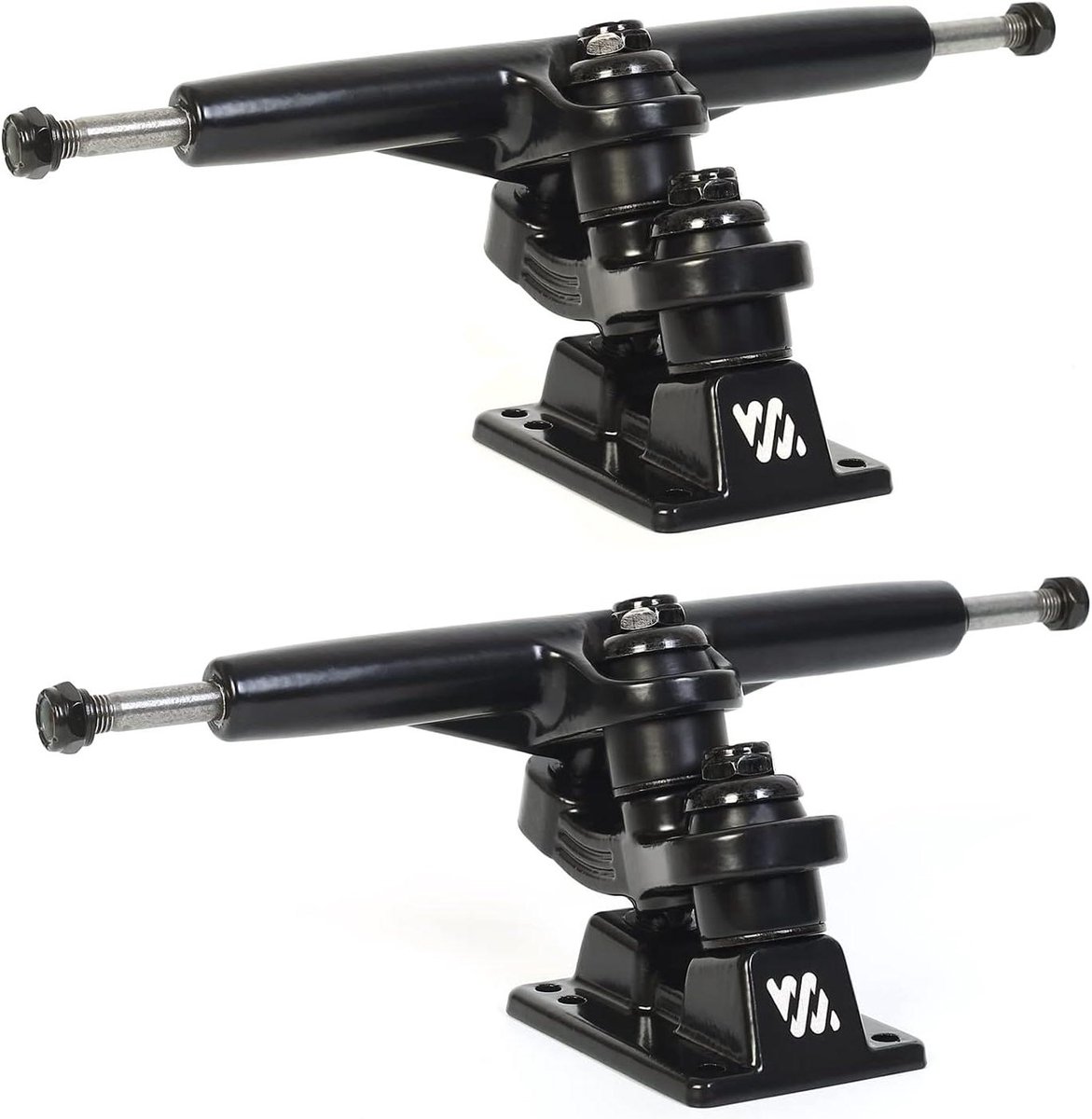 Skateboard Trucks Longboard Onderdelen Skateboarden Dubbele Kingpin 7″ Hanger 9.7″ As
