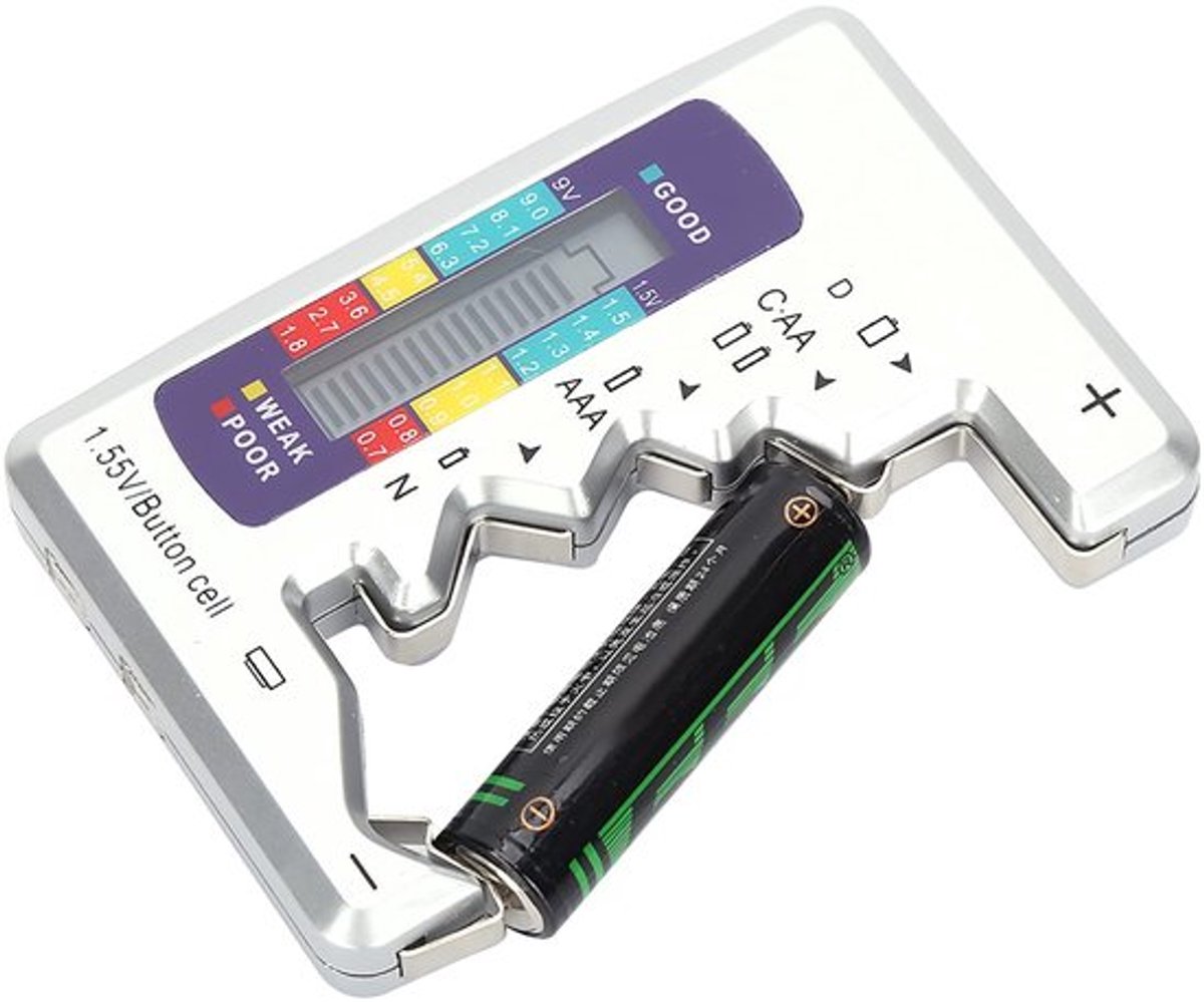 By shayne - Digitale Batterijtester - Batterijcapaciteit meten