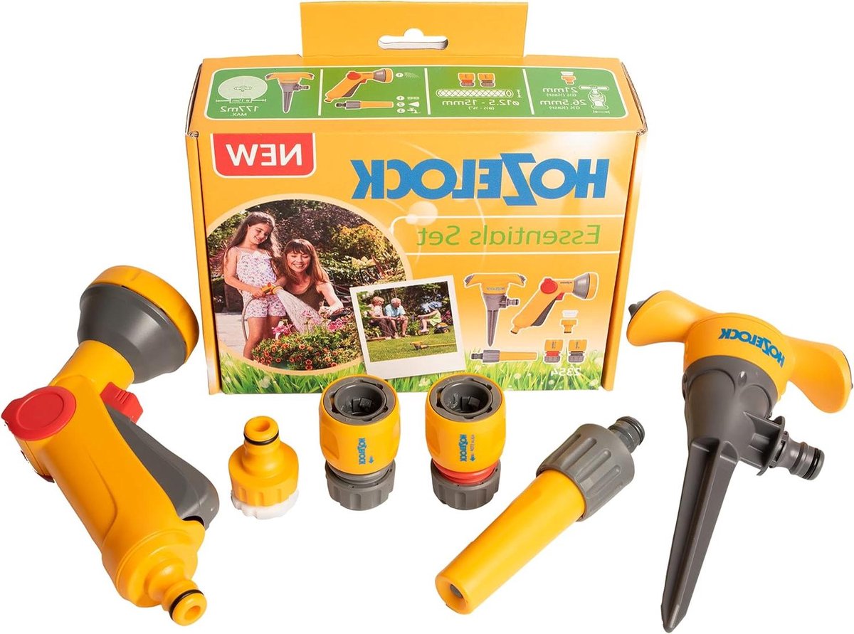 Compleet Irrigatiesysteem - Tuinbesproeiing Set - Planten Water Geven - Doseerbare Watertoevoer - 75 x 215 x 192 cm - Grijs