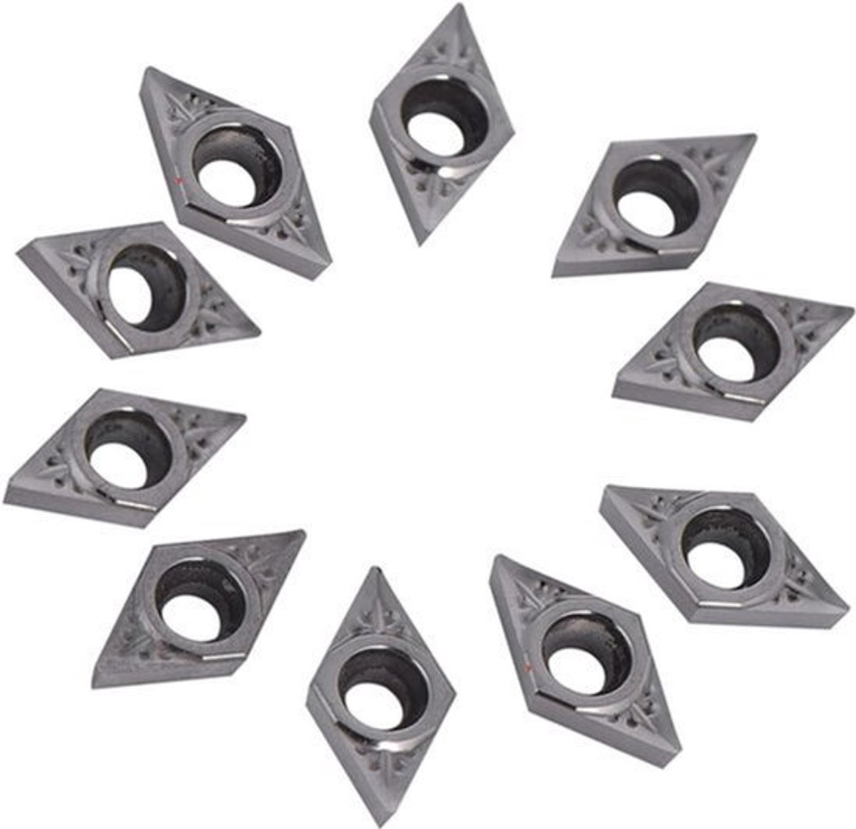 OmGoods - Dailygoody Carbide Tip Inserts - Draaibank Gereedschap - 10
